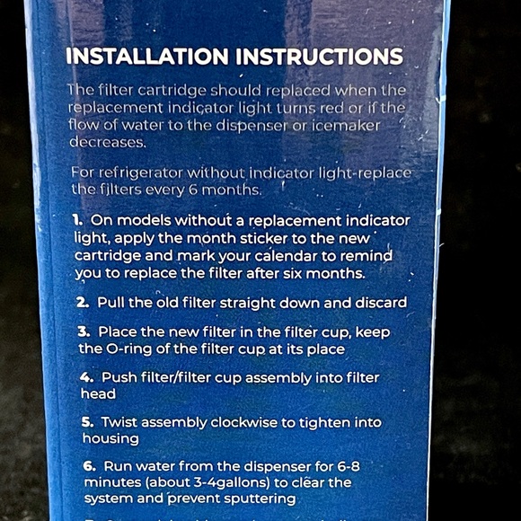 Pureline Refrigerator Replacement Water Filters - PL-1000-S for Frigidaire - Picture 7 of 7